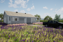 Projekt domu w stylu "Amerykańskim"