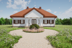 Projekt dworu polskiego obok Radomia