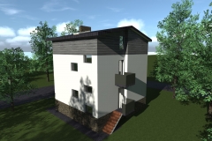 Projekt nadbudowy budynku mieszkalnego w Lesznie